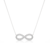 Infinity Diamond Necklace